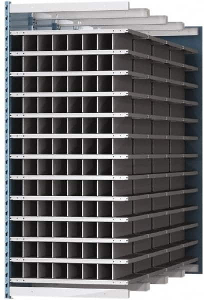 HALLOWELL AHDB96-96PB HALLOWELL CLOSED STYLE DEEP BIN SHELVING