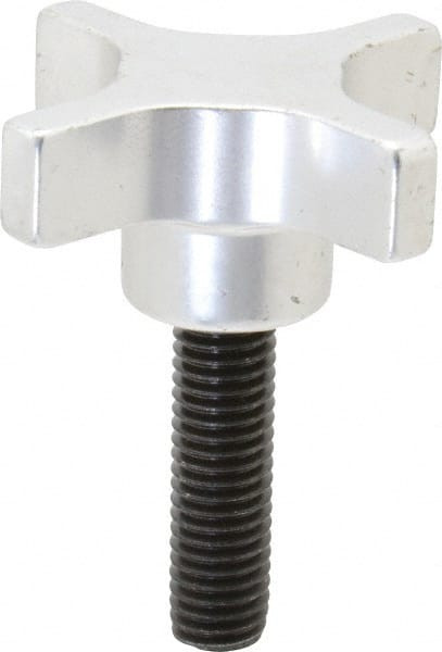 GIBRALTAR ALHA-7-G LOBEDKNOB:2-1/2"HEADDIA,4POINTS,ALUMINUM