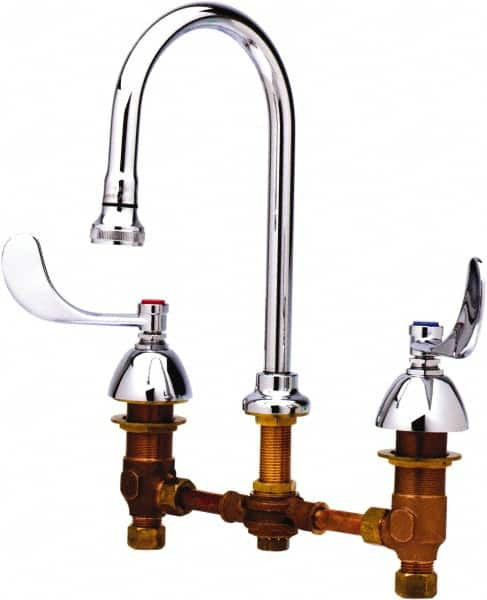 T & S BRASS B-0865-04 FAUCET MOUNT, DECK MOUNT FAUCET WITHOUT 