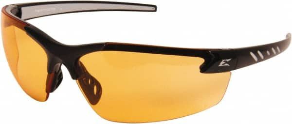 EDGE EYEWEAR DZ114-G2 ZORGE G2 - BLACK FRAME / AMBER LENSES