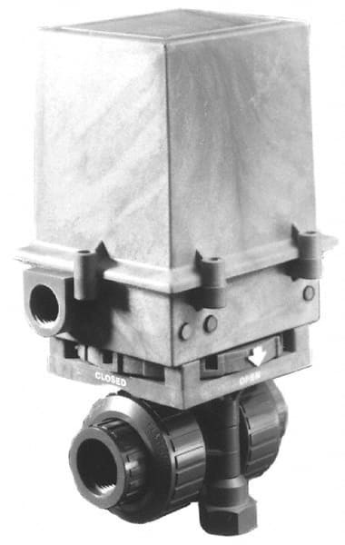 PLAST-O-MATIC EBVB11200VT-CP MOTORIZEDAUTOMATICBALLVALVE:2"PIPE,CHLOR