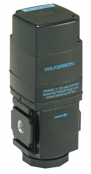 WILKERSON ER1-03-0000 3/8 NPT 0 - 125 PSI ELECTRONIC ALUMINUM 