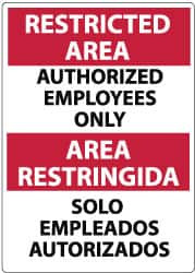 NMC ESRA4AB RESTRICTED AREA - AUTHORIZED EMPLOYEES O