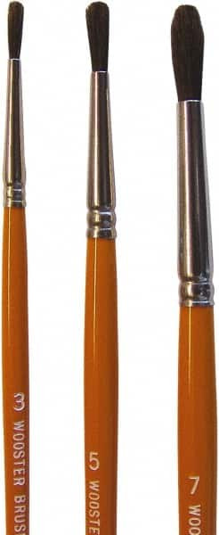WOOSTER F1624-#7 &NUM;7 CAMEL HAIR ARTIST'S PAINT BRUSH