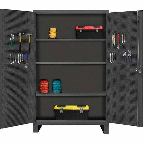 DURHAM MFG CO HDCP244878-3S95 EXTRA HEAVY DUTY CABINET WITH PEGBOARD D