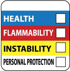 NMC HM29ALV HAZARDOUS MATERIALS LABEL