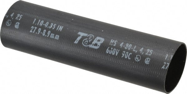 THOMAS & BETTS HS4-30 5" LONG, 3:1, POLYOLEFIN HEAT SHRINK ELE