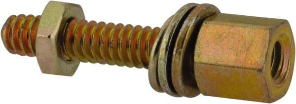 ELECTRO HARDWARE JAX107M12F21A #4-40, 9/16" THREAD LENGTH, 3/16" HIGH, 