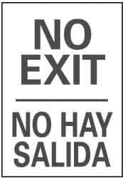 NMC M357RC NO EXIT, PLASTIC EXIT SIGN