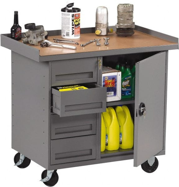 TENNSCO CORP MB-1-2542MGY STEEL ROLLER CABINETS/BENCHES