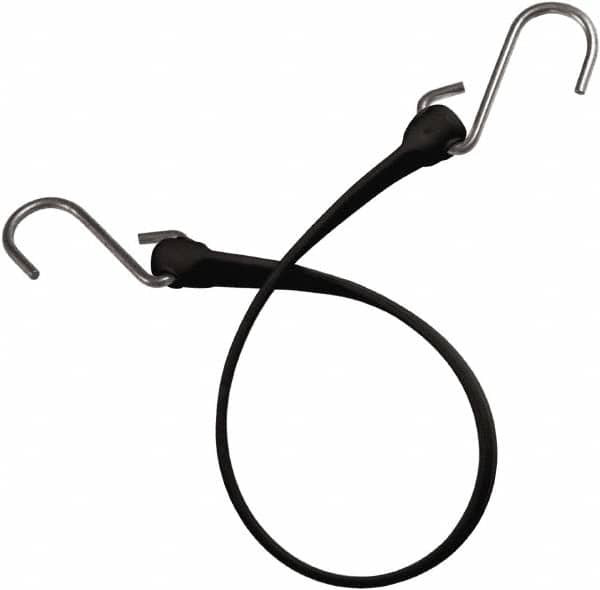 THE PERFECT BUNGEE MBBS12SBK POLYFLEX TIE DOWNS