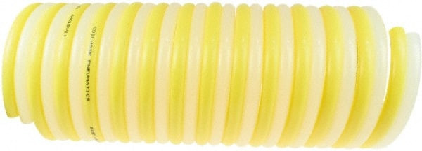 COILHOSE PNEUMATICS N316Y-N316N-50 3/16" ID, 50' LONG, YELLOW & NATURAL NYL