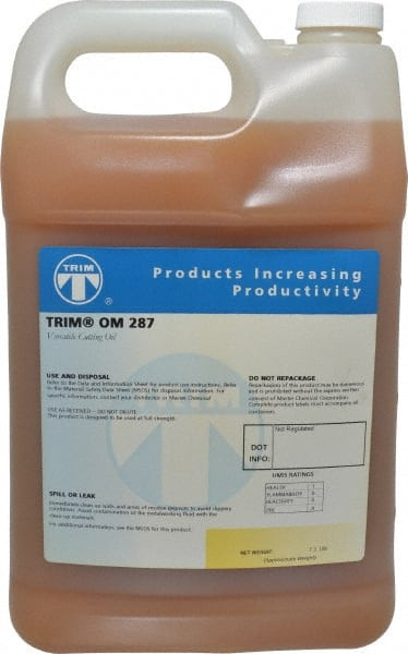 MASTER FLUID SOLUTIONS OM287/1 TRIM OM 287 1 GAL BOTTLE CUTTING FLUID