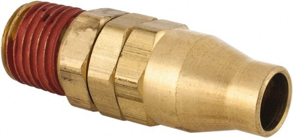 COILHOSE PNEUMATICS PSM0304 1/4 NPT, BRASS REUSABLE HOSE MALE SWIVEL