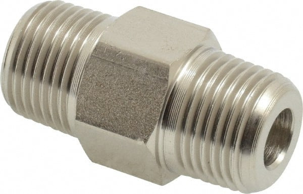 VALUE COLLECTION PS-MH-HPC1-051 3/8 NPTF STEEL HYDRAULIC HOSE HEX NIPPLE