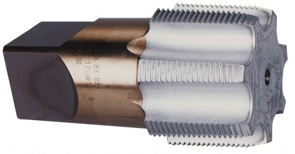 HERTEL R128016K-S 2 - 11-1/2 NPTF 7 FLUTE HIGH SPEED STEEL