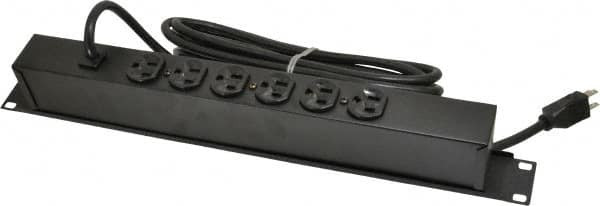 WIREMOLD LEGRAND R5BZ-15 6 OUTLETS, 120 VOLTS, 15 AMPS, 15' CORD,