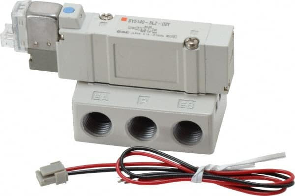SMC PNEUMATICS SY5140-5LZ-02T VALVE-SOLENOID PILOT OPERATED