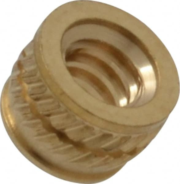 E-Z LOK TH-006-SV THREADED INSERT SPEC DR BRASS