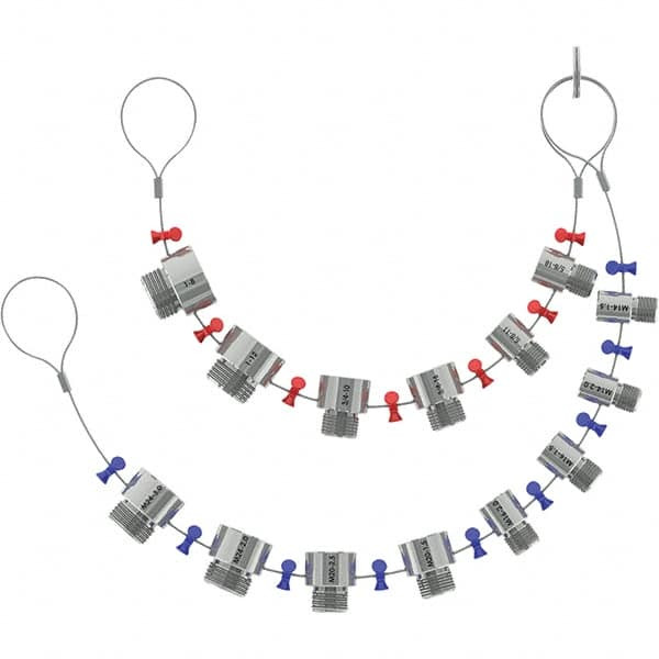 VALUE COLLECTION TH-COM-L-B SCREW PITCH GAGES; THREADS PER INCH RANG