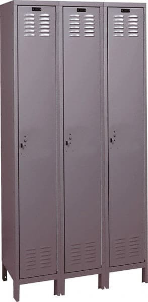 HALLOWELL UH3258-1A-HG HALLOWELL VALUEMAX SINGLE TIER 3 DOOR LO