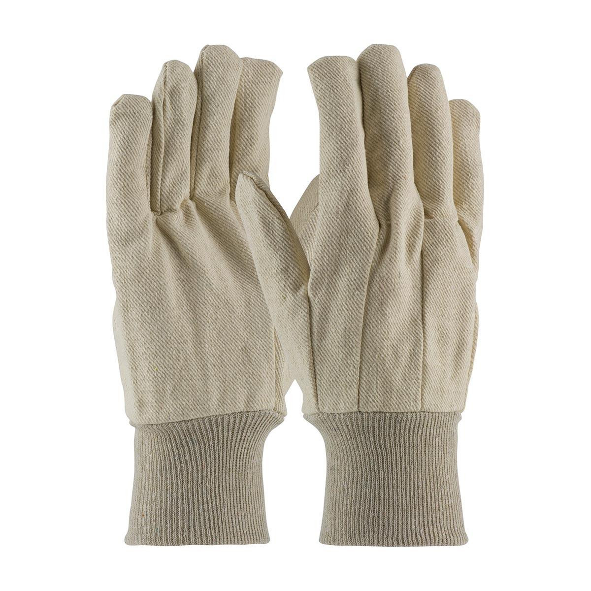 PIP 90-910 CANVAS SINGLE PALM GLOVE,10 OZ,PK12