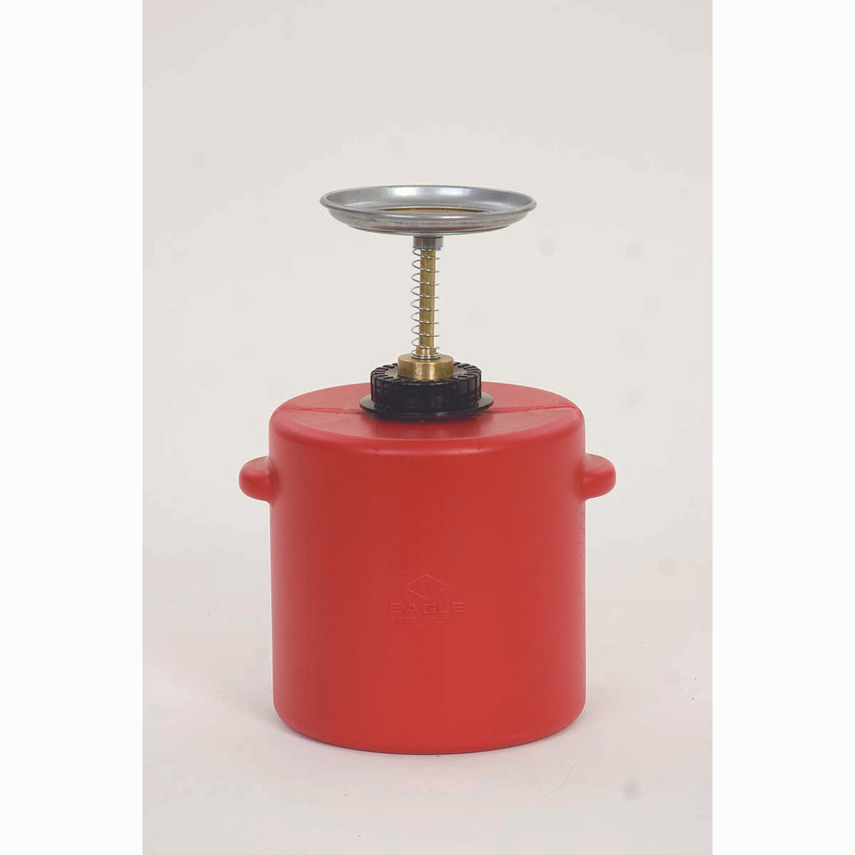 EAGLE MFG P714 SAFETY PLUNGER CANS, POLYETHYLENE - RED,