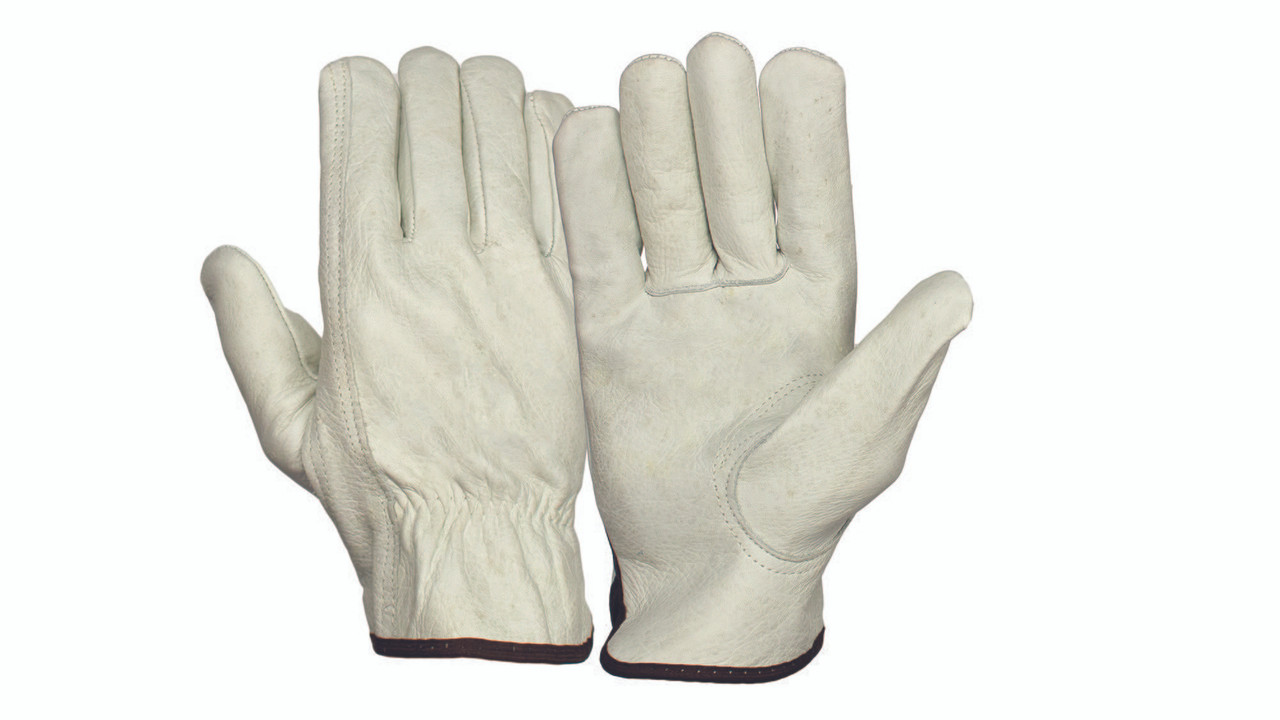 PYRAMEX GL2001KX2 VALUE COW LEATHER DRIVER GLOVES WITH KEY