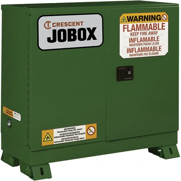 JOBOX 1-753620 2 DOOR 1 SHELF 30 GAL SAFETY CABINET FOR