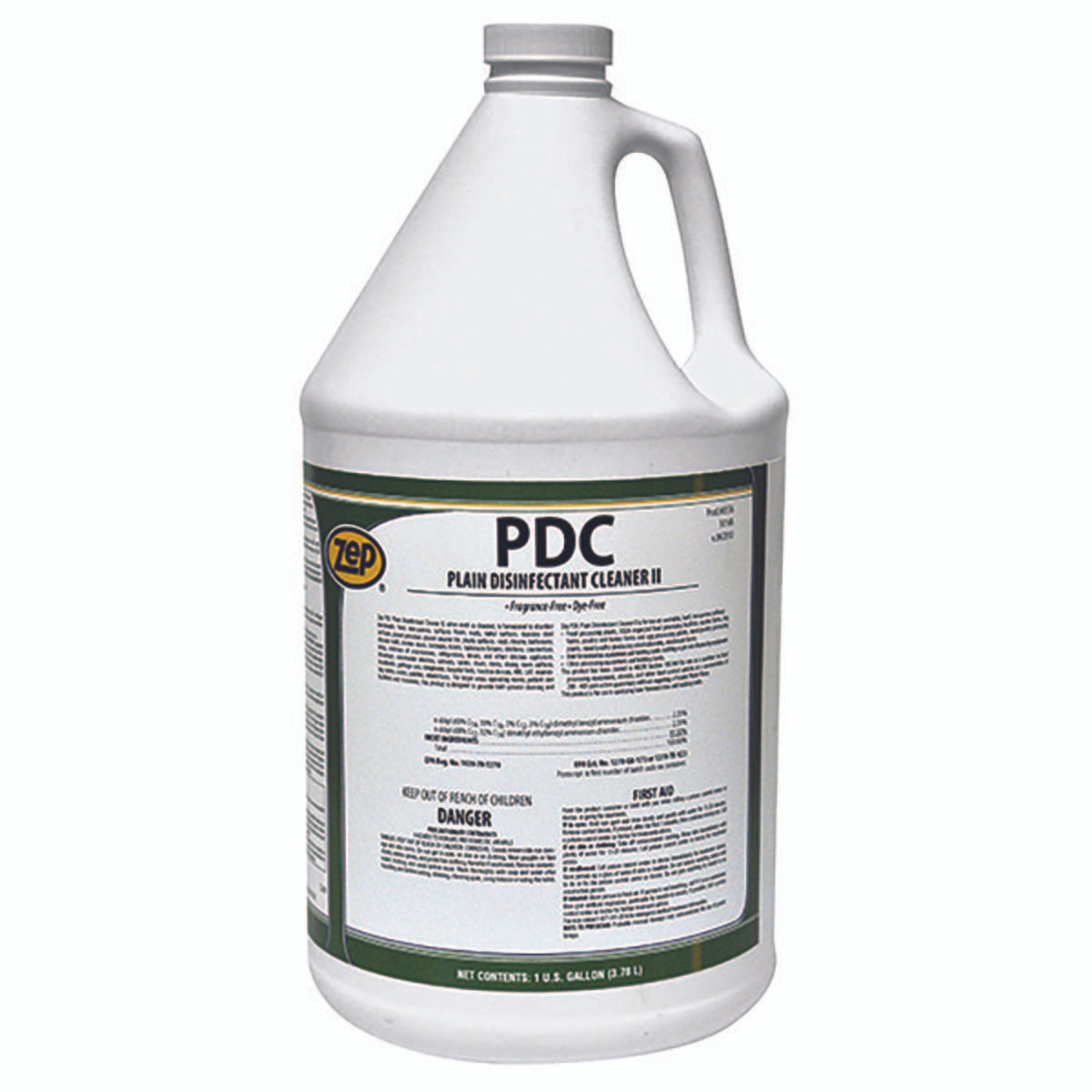 ZEP COMMERCIAL PRODUCTS 655624 CLEANER/DISINFECTANT,1 GAL.,JUG,PK4