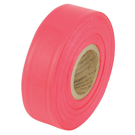 HARRIS INDUSTRIES VST20 FLAGGING TAPE,VINYL,ROLL 150 FT. L