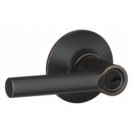 SCHLAGE F51A BRW 716 LEVER LOCKSET ANTIQUE BRONZE ENTRANCE