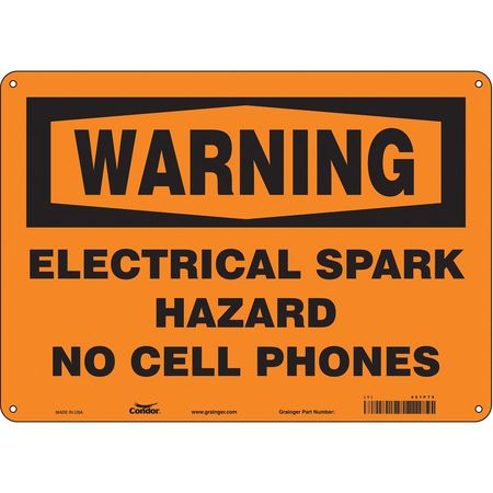 CONDOR USA INC 451P75 SIGN CELL PHONE 14 W 10 H 0.004 THICK