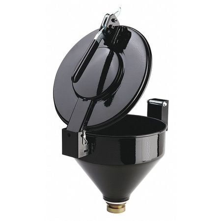 NEW PIG DRM1126-BK-NPT DRUM FUNNEL,BLACK,STEEL,NPT