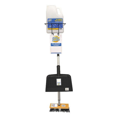 SPILL MAGIC SM1SRSKIT SPILL RESPONSE STATION KIT BLK 7-3/4 L