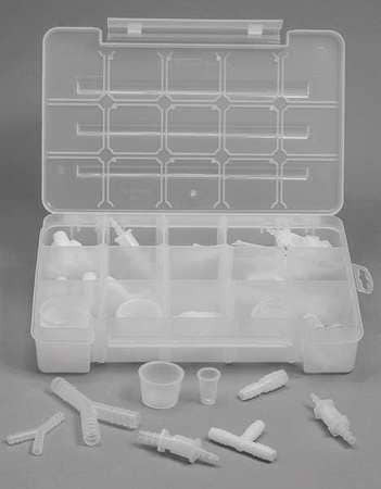 SCIENCEWARE F19625-0000 TUBING CONNECTOR KIT TRANSLUCENT PK72
