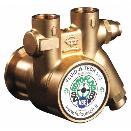 FLUID-O-TECH PA 201X PUMP 3/8 NPTF 78 MAX GPH BRASS 70 MESH