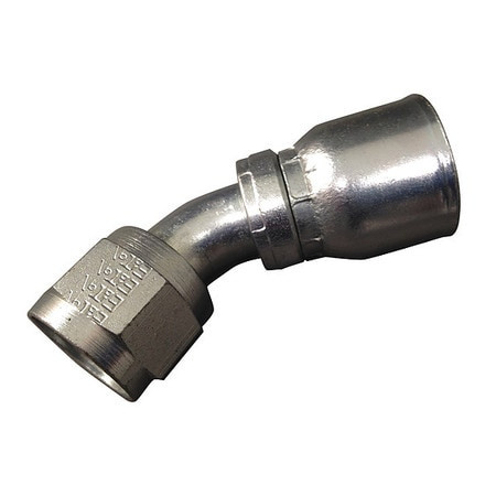 EATON FJ3249-1212S CRIMP FITTING 45DEG 3/4 ID 1-1/16 FJIC