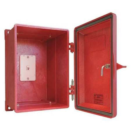 HUBBELL 255-003RDSK WEATHERPROOF PHONE ENCLOSURE RED