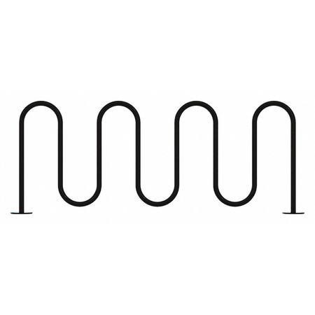 MADRAX WP36-9-SF-BLK BIKE RACK BLACK 36 H 89 L STEEL