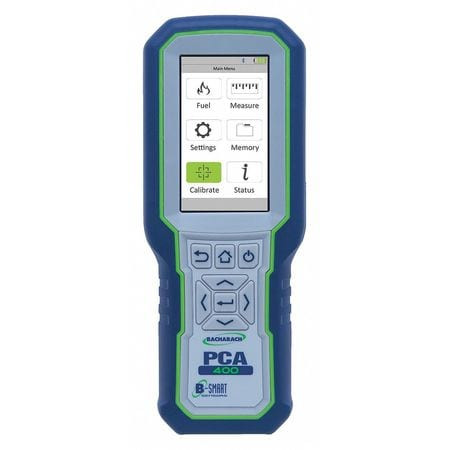 BACHARACH 2412-1310 COMBUSTION ANALYZER KIT,LCD