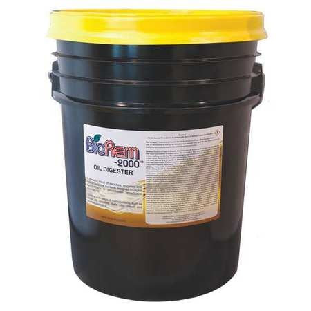 BIO-REM 2000 8608-005 SOLIDIFIER LIQUID PAIL CONTAINER 5 GAL.