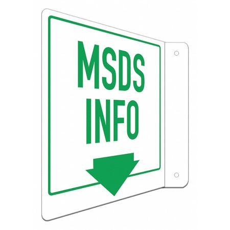 LYLE LCFL-0010-RA_8x8 SAFETY SIGN 8 W 8 H 0.040 THICKNESS