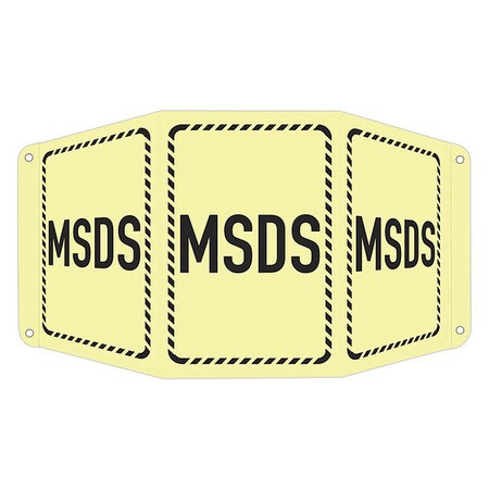 LYLE LCTB-0013-GA_7x10 SAFETY SIGN 17-1/2 W 10 H 0.040 THICK
