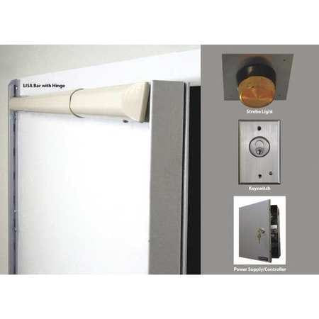 SECURITECH LISA-1DR3642-DUAL-LHR DUAL ANTI-LIGATURE DOOR ALARM KIT