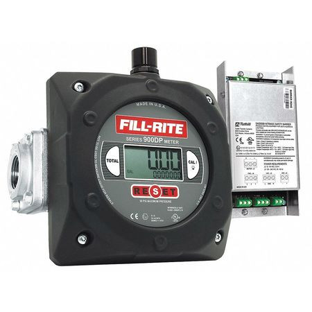 FILL-RITE 900CDP1.5 FLOWMETER,50 PSI,40 GPM,1 IN.,PULSE