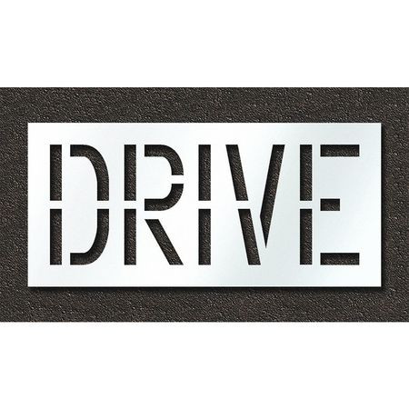 RAE STL-108-71807 PAVEMENT STENCIL DRIVE