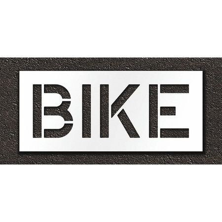 RAE STL-108-71217 PAVEMENT STENCIL BIKE