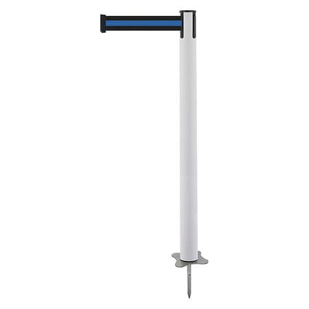 TENSABARRIER 884-32-MAX-S1X-C SPIKE POST WHITE POST 43 H