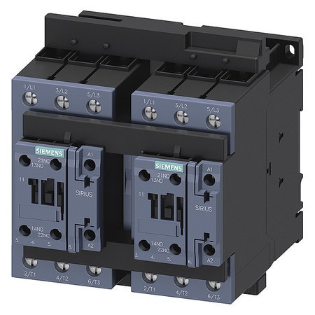 SIEMENS 3RA23388XB301AK6 IEC MAGNETIC CONTACTOR 3 POLES 50/60 HZ